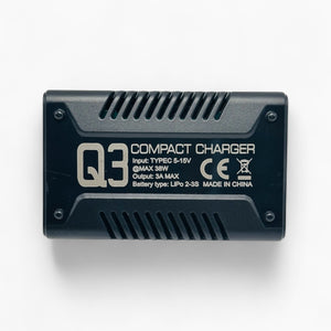 Q3 Compact Charger for 2S 3S LiPo Batteries