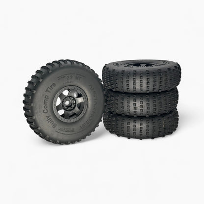 2.2 inch 40x144mm Tire Bully Comp Tire for RC HOTSPOT Apex Crawler CF - 8022B