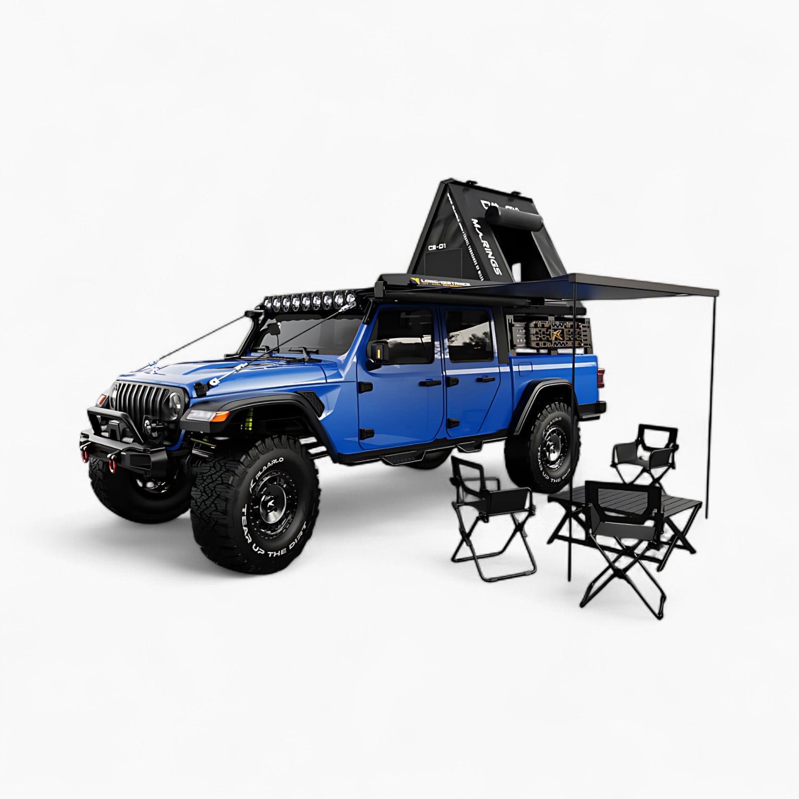 RLAARLO 1/7 JK-07 PRO 4WD RC Crawler Brushless RTR