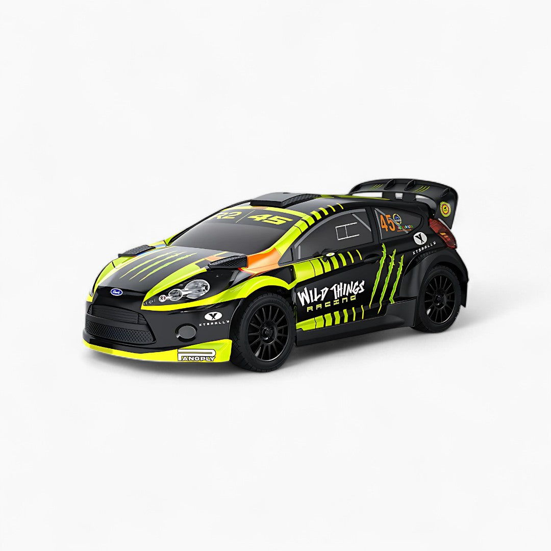 RLAARLO 1/10 XTS-F10 Brushless RC Rally Car RTR - Carbon Fiber