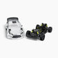RLAARLO 1/10 XTS-F10 Brushless RC Rally Car Kit (Without Electric Parts) - Carbon Fiber