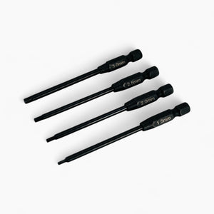 High End Black Titanium Tips - 1201