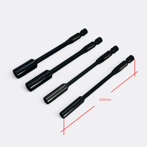 Black Titanium Hex Driver Tip Set - RNA-1202