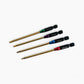 High End Black and Gold Titanium Tips with Colorful Parts