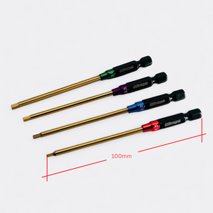 High End Black and Gold Titanium Tips with Colorful Parts