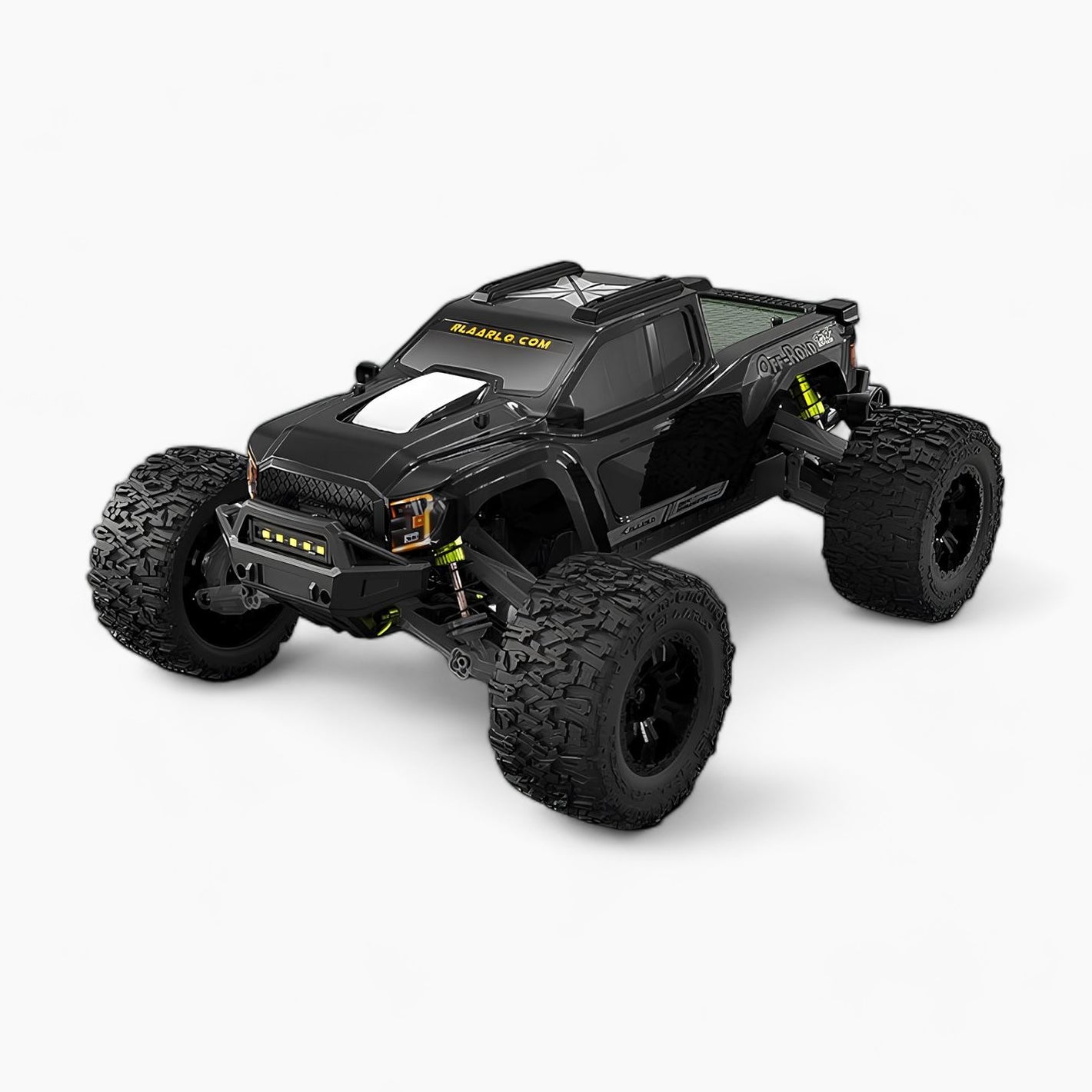 RLAARLO 1:10 Pro Scale Omni-terminator Monster Truck Carbon-fiber RTR with Black Car Shell