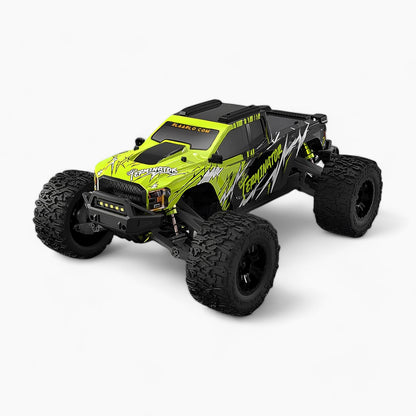 RLAARLO 1/10 Pro Scale Omni-terminator Monster Truck Metal RTR with Green Car Shell