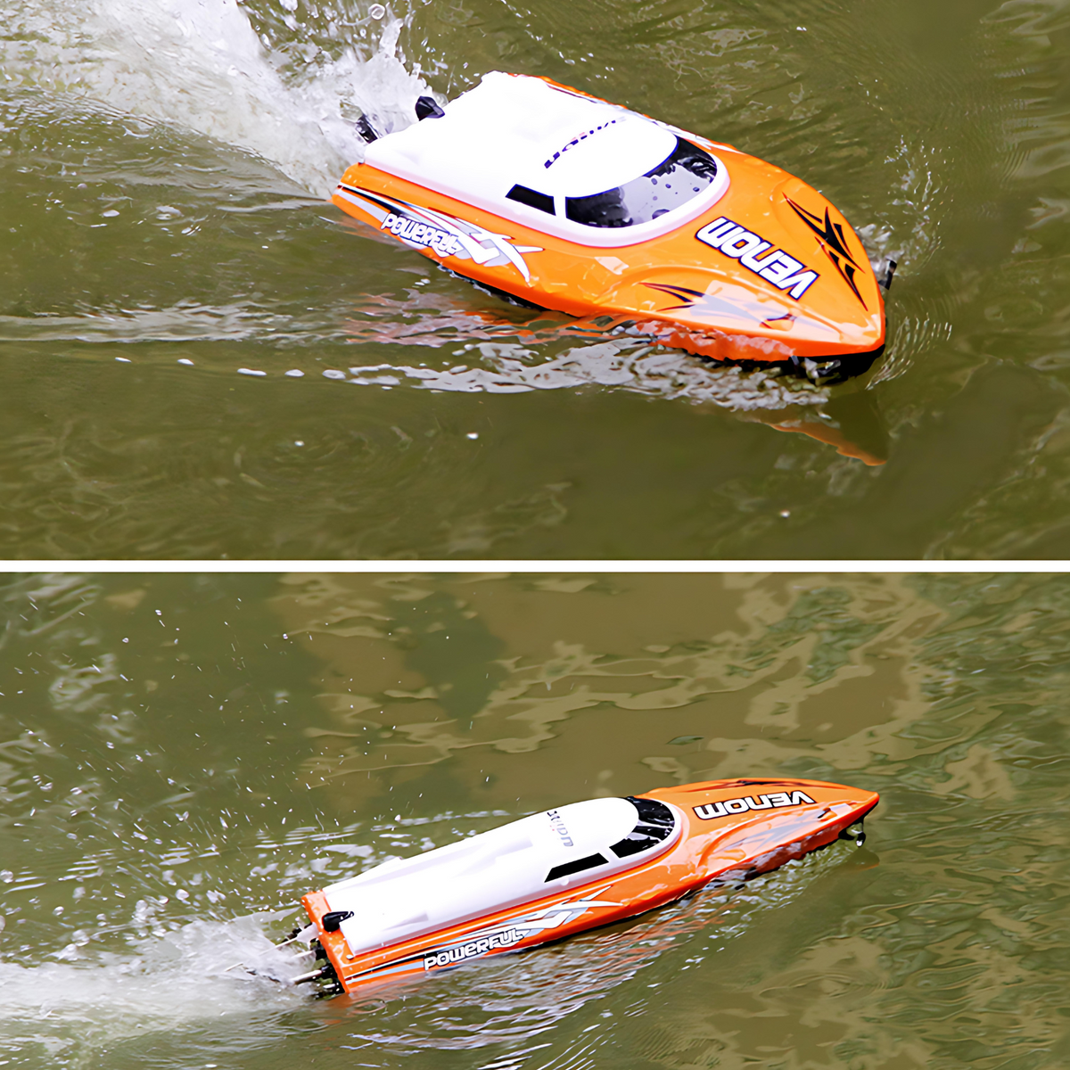Rc Sailing Racing Forms UDIRC UDI001 Venom - 2.4GHz High-Speed RC Racing Boat