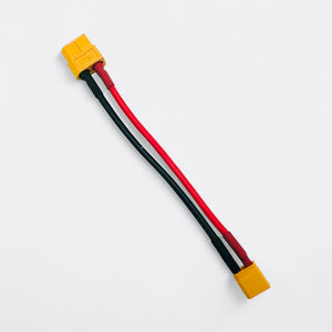 Amass XT60 to XT30 Plug 100mm 16AWG Silicone Cable Adapter for RC LiPo Battery