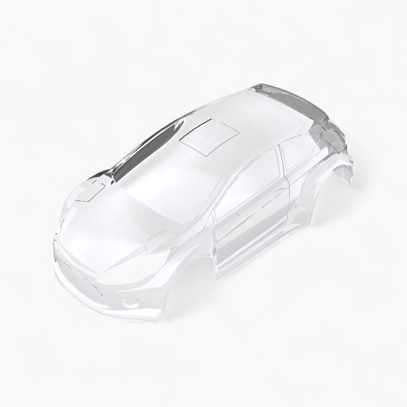 Body Shell with Stickers (Clear Body Shell) Spare Part for RLAARLO XTS-F10 - 029
