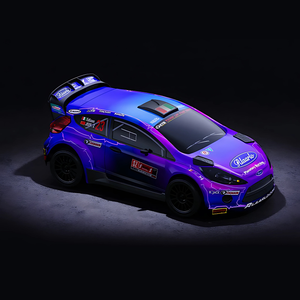 Purple XTS Rally 1.2mm PC Car Body Spare Part for RLAARLO XTS-F10 - 080