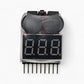 LiPo Checker Low Voltage Tester Buzzer Alarm 1-8S for RC LiPo Battery & Remote Control Toys