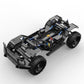 MJX H10G chassis showing motor, suspension and drivetrain