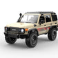 MJX H10G sandy yellow RC crawler, front three-quarter view