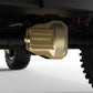 Brass Rear Axel Diff Covers Spare Part for RLAARLO MK-07 - 305