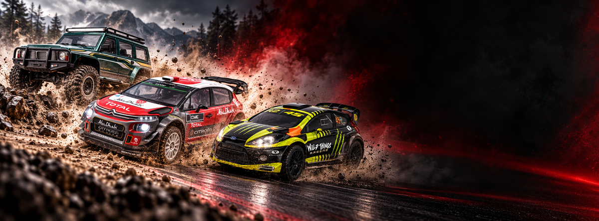 Best Sellers RC cars cinematic banner