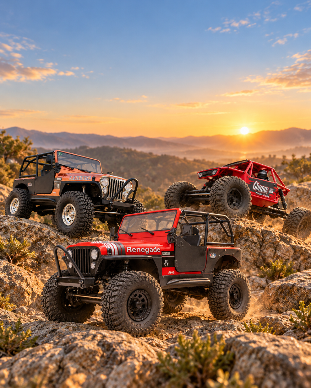 New Arrivals RC cars cinematic mobile banner