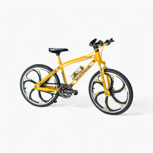 Aluminum Alloy Mountain Bike (Yellow) for 1/8 Scale