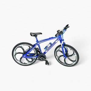 Aluminum Alloy Mountain Bike (Blue) for 1/8 Scale