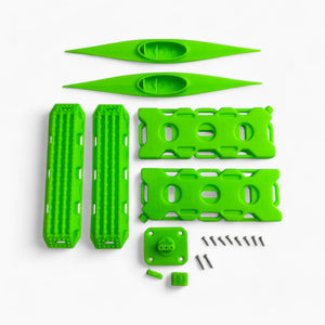 Fuel Tank Kayak Sand Ladder Recovery Board (Green) for 1/10 Scale