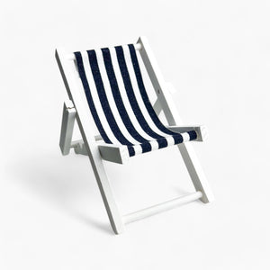Wooden Beach Lounge (11 x 4.8 x 5.8cm) for 1/10 Scale