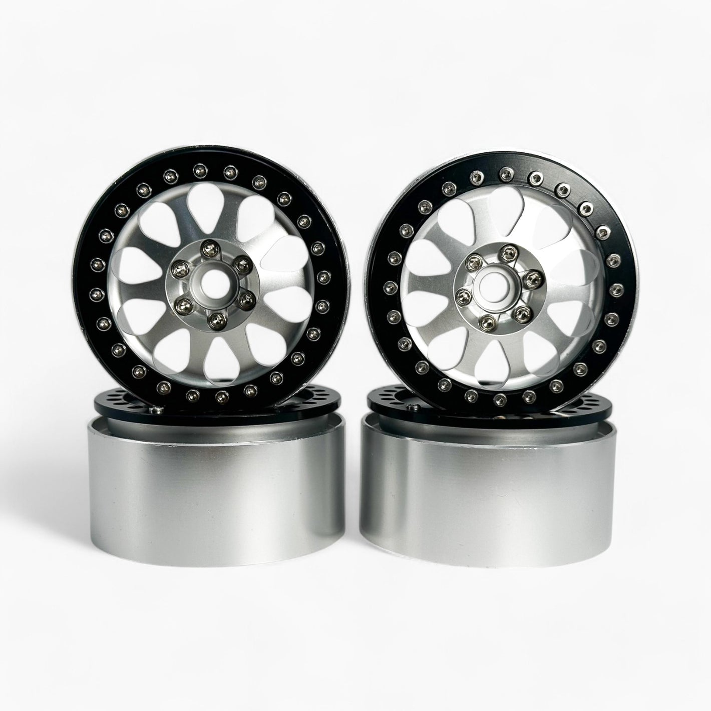 2.2 inch Metal/Carbon Fiber Rims for 1/10 Scale