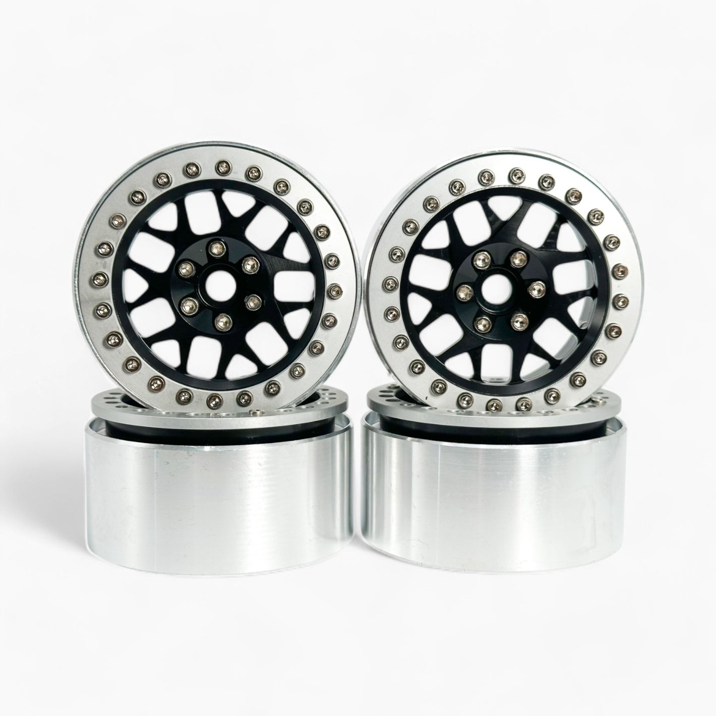 2.2 inch Metal/Carbon Fiber Rims for 1/10 Scale
