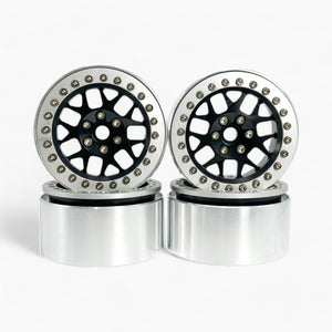 2.2 inch Metal/Carbon Fiber Rims for 1/10 Scale