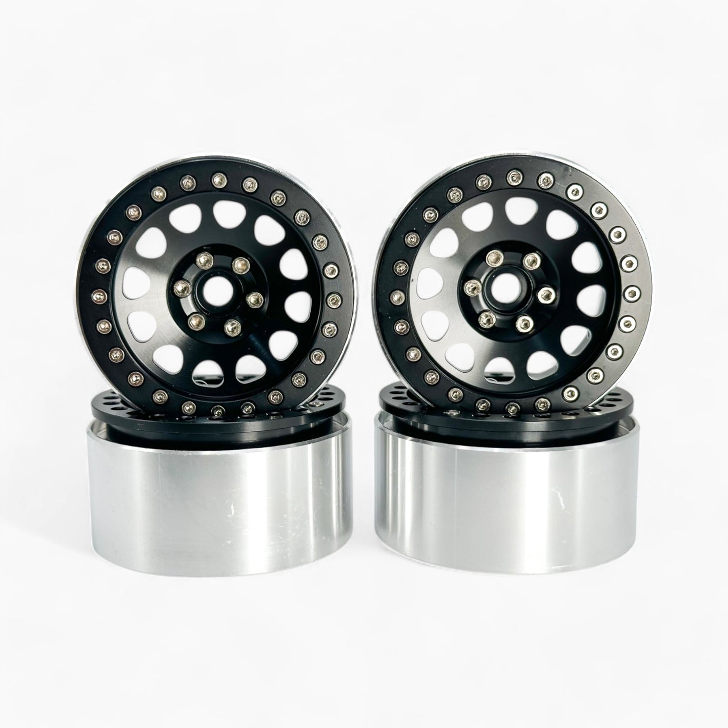 2.2 inch Metal/Carbon Fiber Rims for 1/10 Scale