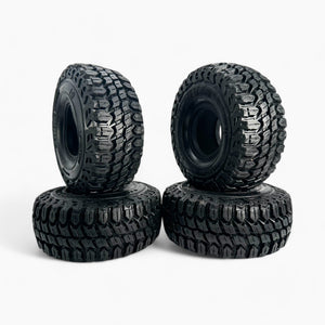 1.9 inch Rubber Tires 120mm for SCX10 D90 TRX4 TRX6 1/10 Scale