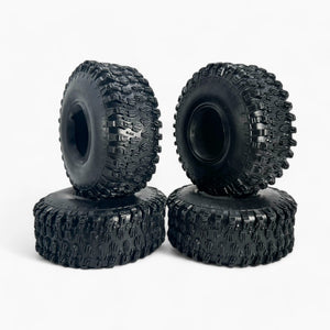 1.9 inch Rubber Tires 120mm for SCX10 D90 TRX4 TRX6 1/10 Scale