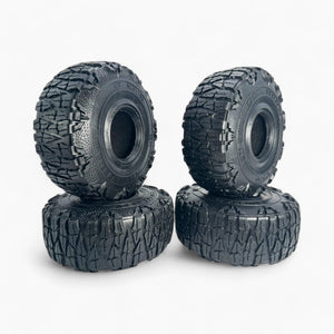 1.9 inch Rubber Tires 120mm for SCX10 D90 TRX4 TRX6 1/10 Scale