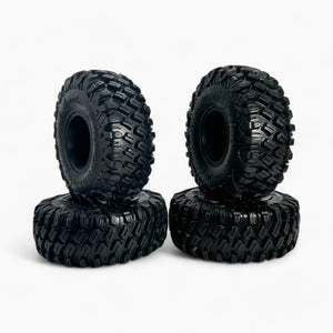 1.9 inch Rubber Tires 120mm for SCX10 D90 TRX4 1/10 Scale
