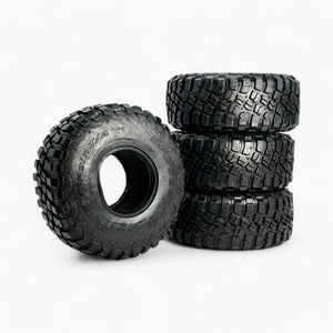 2.2 inch Rubber Tires 120mm for SCX10 D90 TRX4 TRX6 1/10 Scale