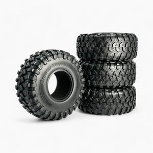 2.2 inch Rubber Tires 130mm for SCX10 D90 TRX4 TRX6 1/10 Scale