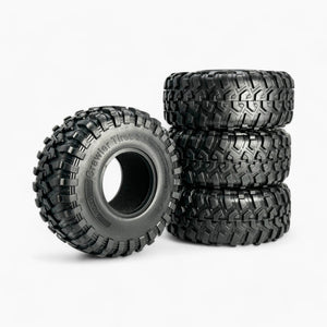 2.2 inch Rubber Tires 130mm for SCX10 D90 TRX4 TRX6 1/10 Scale