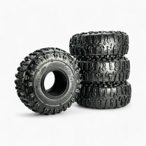 2.2 inch Rubber Tires 149mm for SCX10 D90 TRX4 TRX6 1/10 Scale
