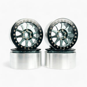 2.2 inch Metal/Carbon Fiber Rims for 1/10 Scale
