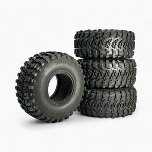 2.2 inch Rubber Tires 135mm for SCX10 D90 TRX4 TRX6 1/10 Scale