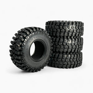 2.2 inch Rubber Tires for SCX10 D90 TRX4 TRX6 1/10 Scale