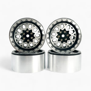 2.2 inch Metal/Carbon Fiber Rims for 1/10 Scale