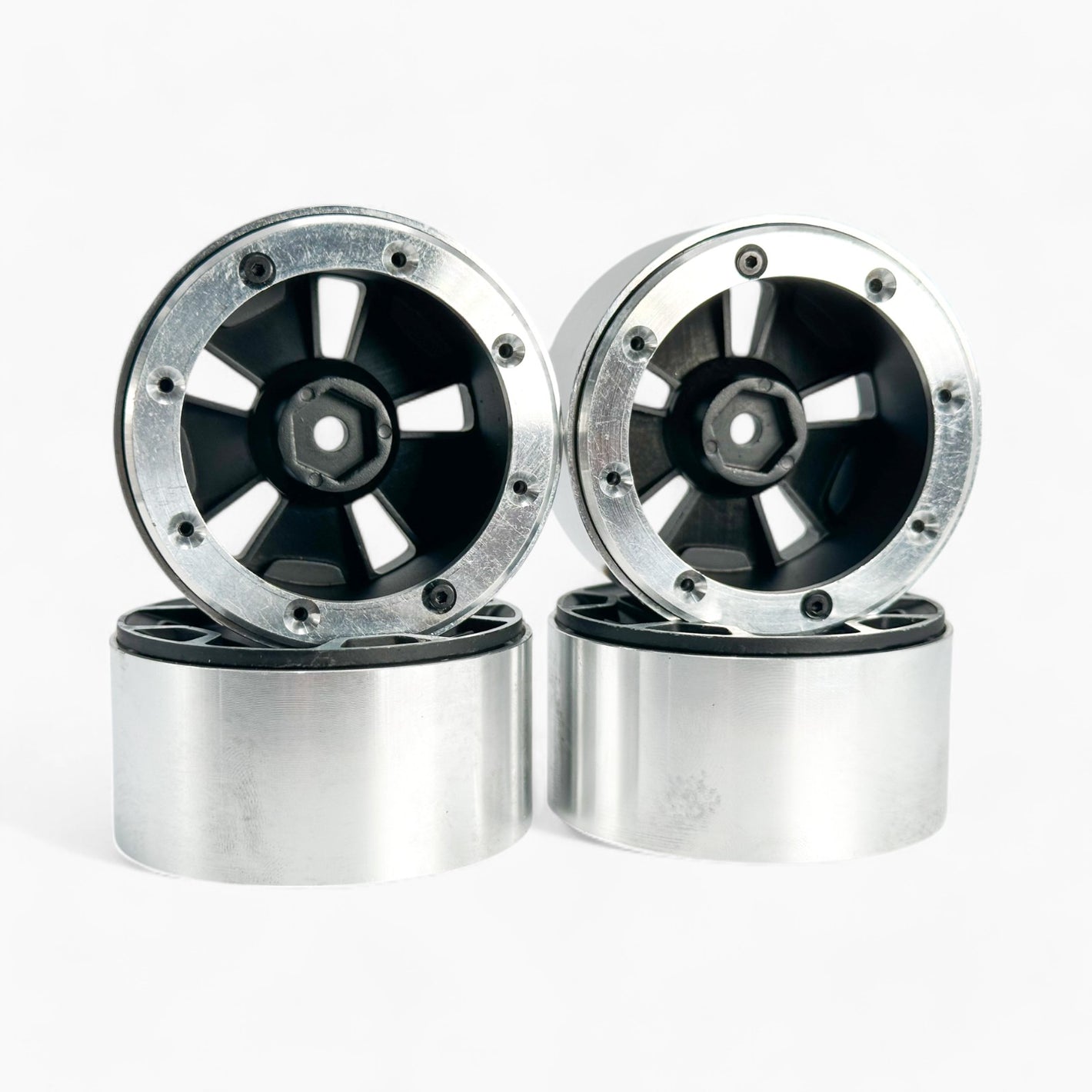 2.2 inch Metal/Carbon Fiber Rims for 1/10 Scale