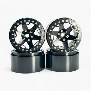 2.2 inch Metal/Carbon Fiber Rims for 1/10 Scale