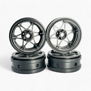 2.2 inch Metal/Carbon Fiber Rims for 1/10 Scale