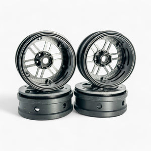 2.2 inch Metal/Carbon Fiber Rims for 1/10 Scale